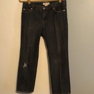 Michael Kors Black Jeans Size 8